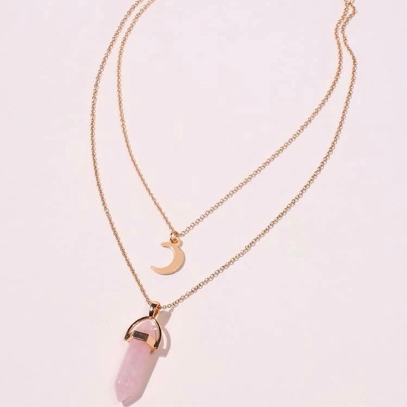 Download Romwe Jewelry Pc Letter Butterfly Charm Layered Necklace Poshmark